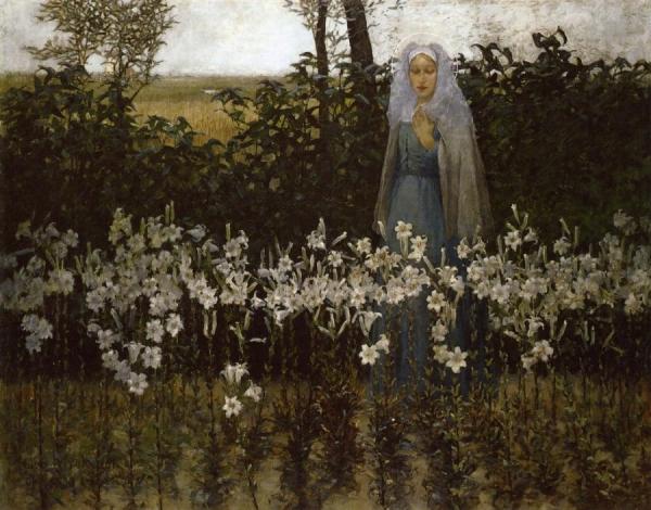 Annunciation by George Hitchcock