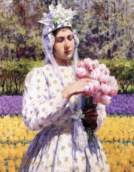 George Hitchcock Dutch Bride