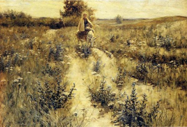 The Flight Into Egypt by George Hitchcock