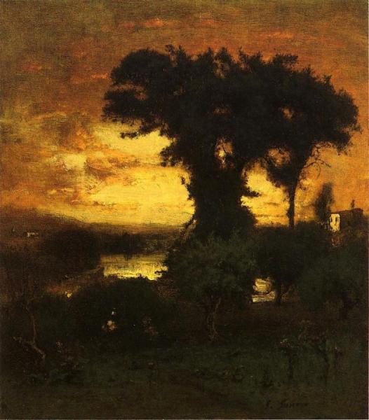 Afterglow by George Inness