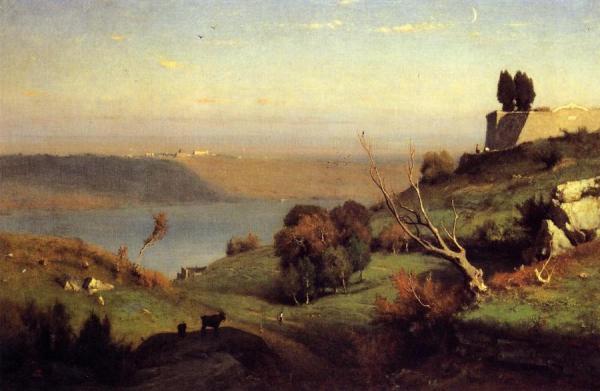 Castel Gandolfo by George Inness