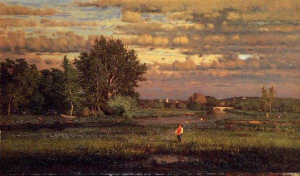 Clearing Up by George Inness