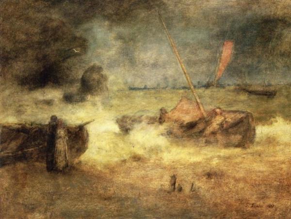 Coast Of Cornwall by George Inness