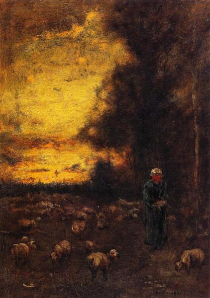 End Of Day, Montclair by George Inness
