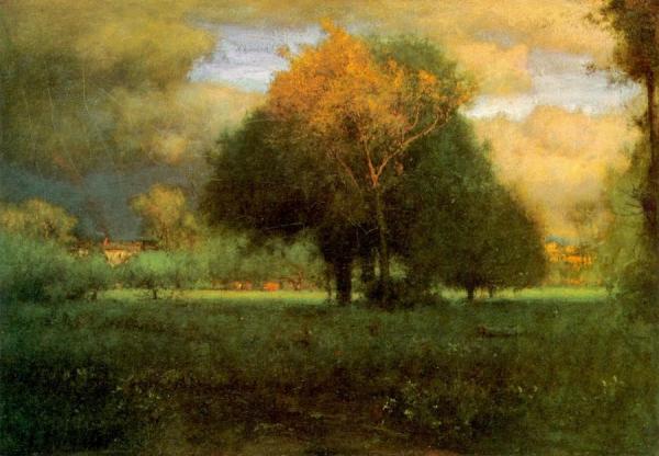 George Inness Evening Glow