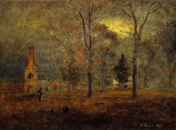 Gray Day, Goochland by George Inness
