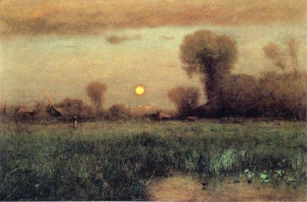 Harvest Moon by George Inness