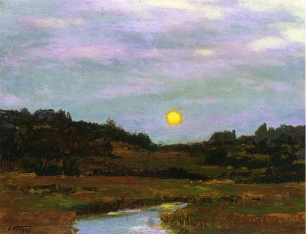 Harvest Moon by George Inness