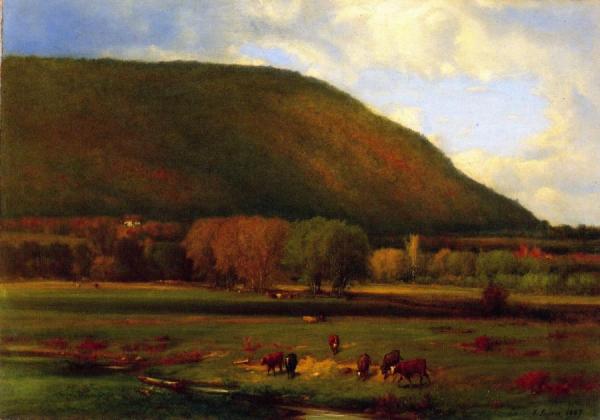 Hudson River Valley by George Inness