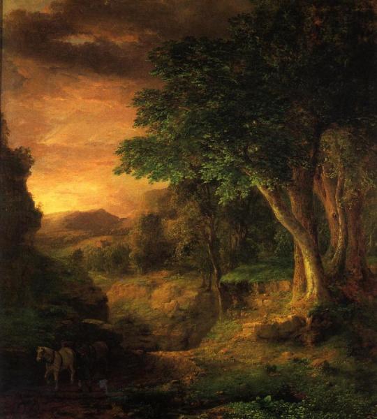 In The Berkshires by George Inness Oil Painting Reproductions