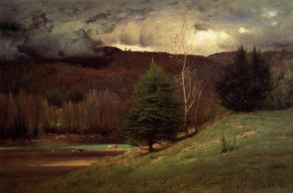 Kearsarge Village by George Inness