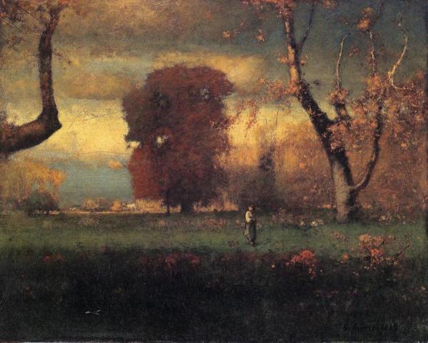 Landscape by George Inness Oil Painting Reproductions