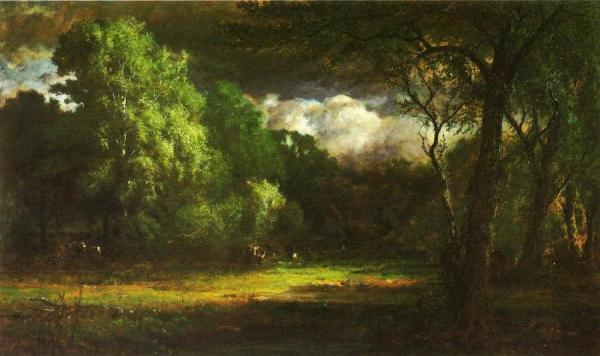 Medfield, Massachusetts by George Inness