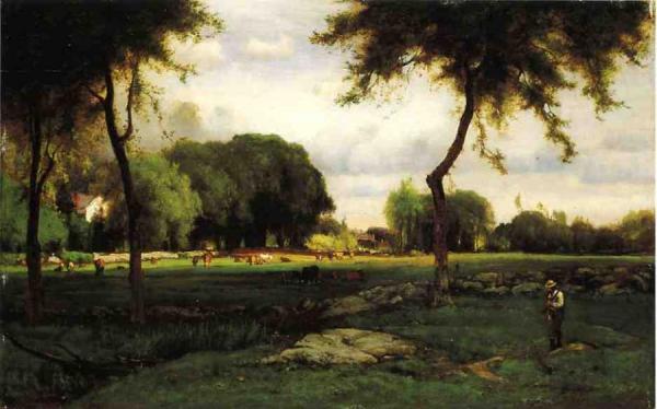 Montclair Evening by George Inness Oil Painting Reproductions