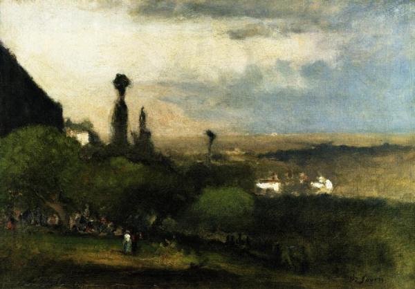 Monte Lucia, Perugia by George Inness