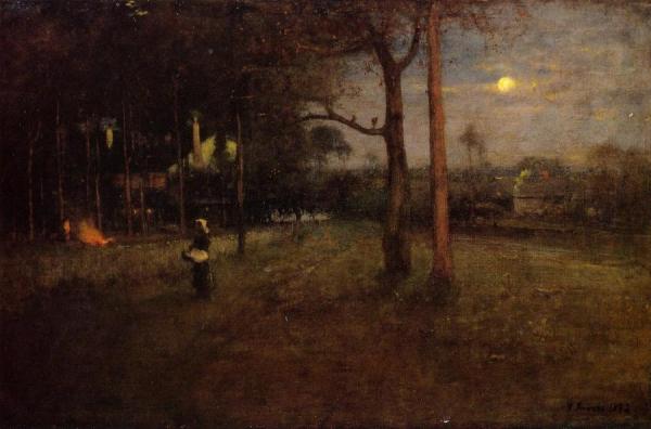 Moonlight, Tarpon Springs, Florida by George Inness