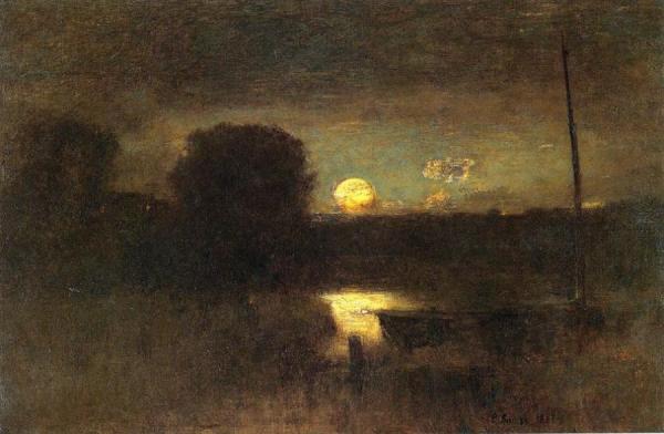 Moonrise by George Inness Oil Painting Reproductions