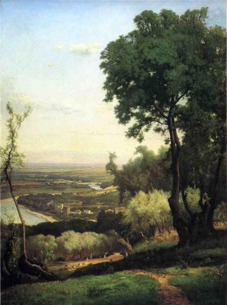 Near Perugia by George Inness