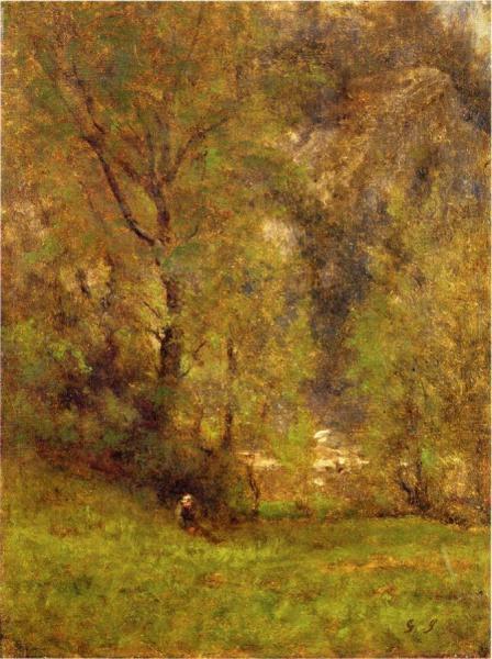 Near The Delaware Water Gap by George Inness Oil Painting Reproductions