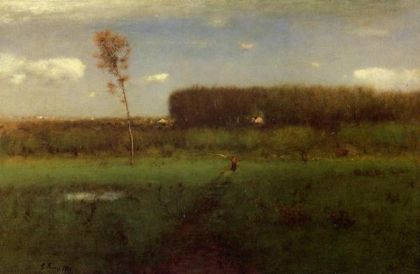 October Noon by George Inness