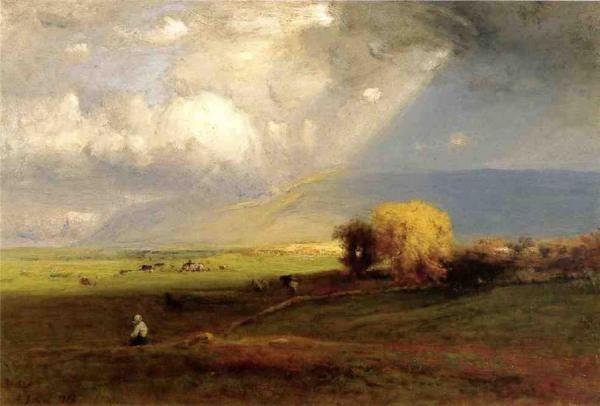 Passing Clouds by George Inness