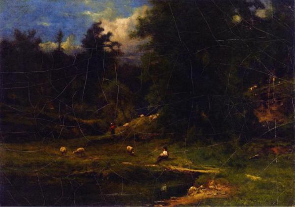 Pastoral Landscape by George Inness