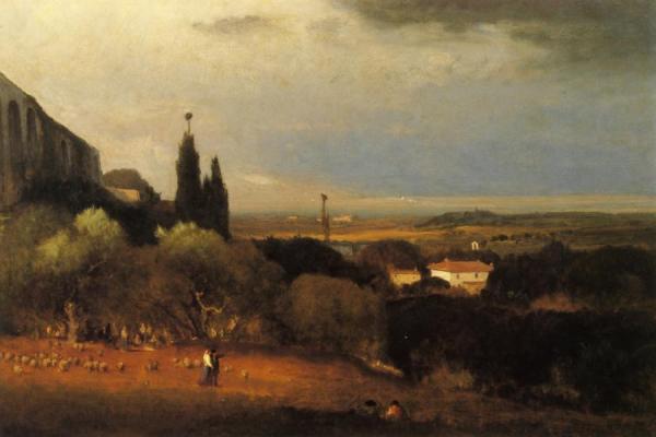 Perugia And The Valley by George Inness Oil Painting Reproductions