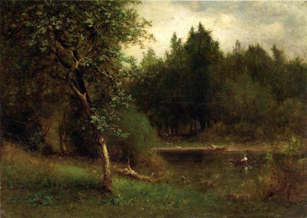 River Landscape by George Inness
