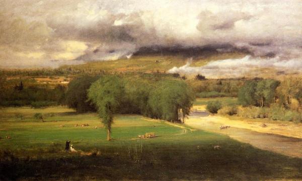 Sacco Ford: Conway Meadows by George Inness