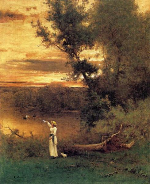 Shades Of Evening by George Inness