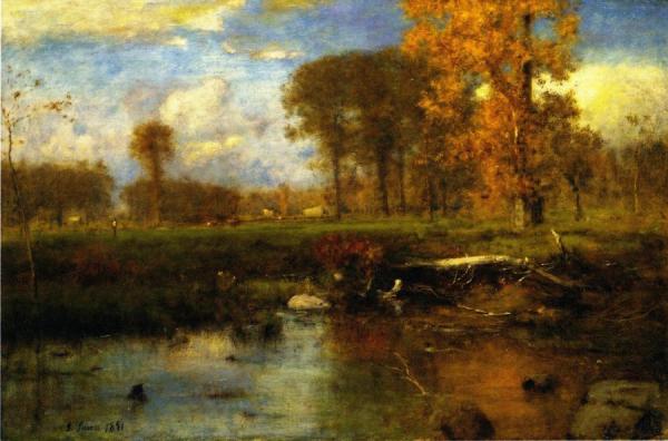 Spirit Of Autumn by George Inness Oil Painting Reproductions