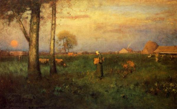 Sundown by George Inness