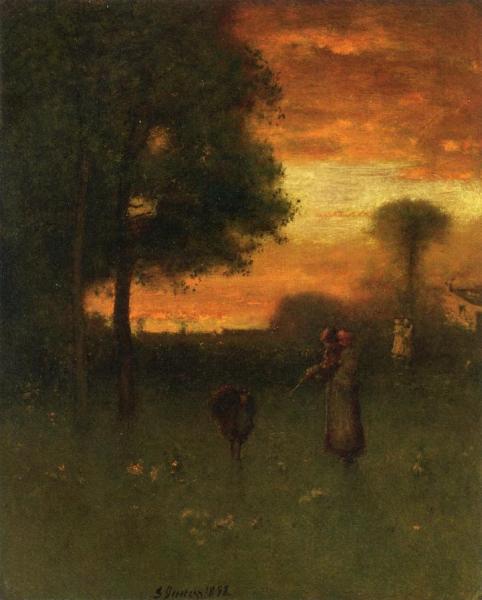Sunset by George Inness