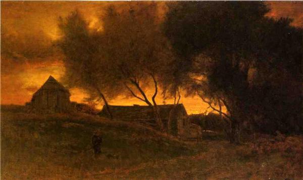 The Gloaming by George Inness