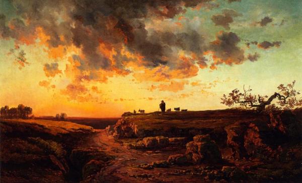 The Goat Herder by George Inness