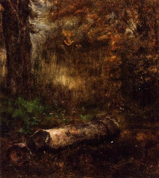 The Log by George Inness