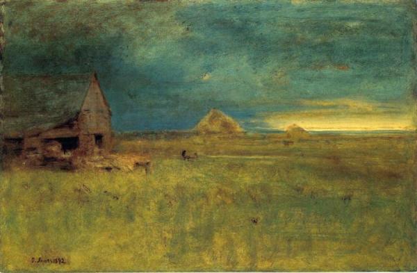 The Lone Farm, Nantucket by George Inness