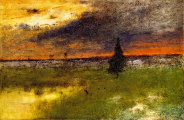 George Inness The Lonely Pine