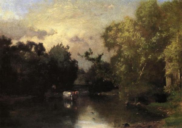 The Peqonic, New Jersey by George Inness