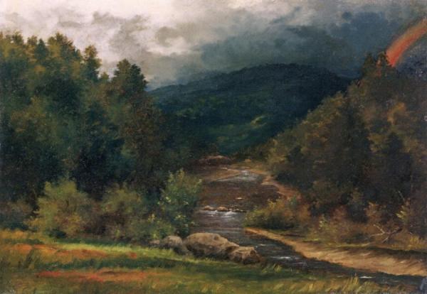The Rainbow by George Inness Oil Painting Reproductions