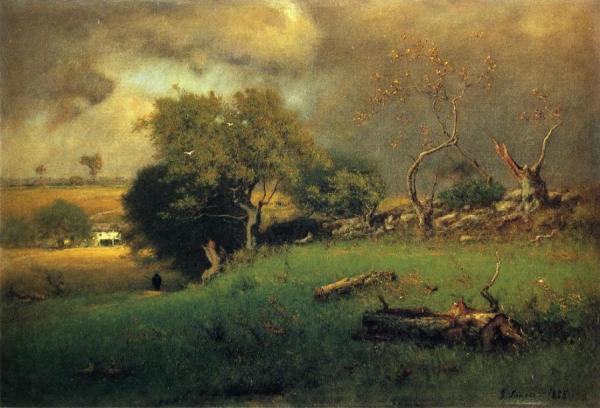 The Storm by George Inness Oil Painting Reproductions