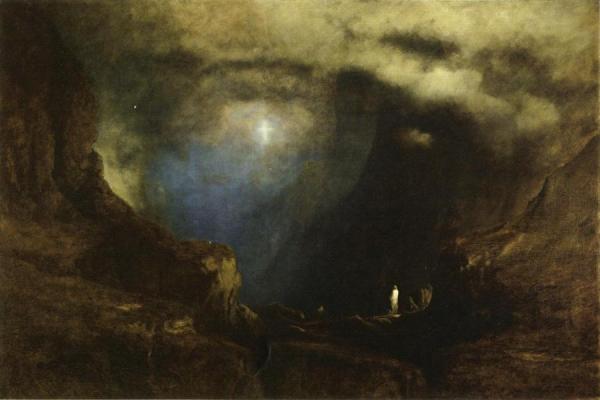 The Valley Of The Shadow Of Death by George Inness Oil Painting Reproductions