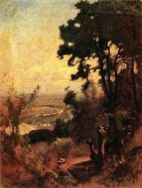 Valley Near Perugia by George Inness