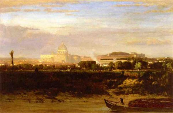 View Of St. Peter's, Rome by George Inness