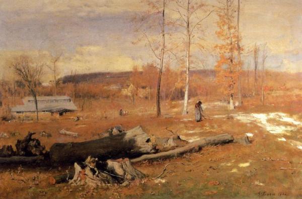 Winter Morning, Montclair by George Inness