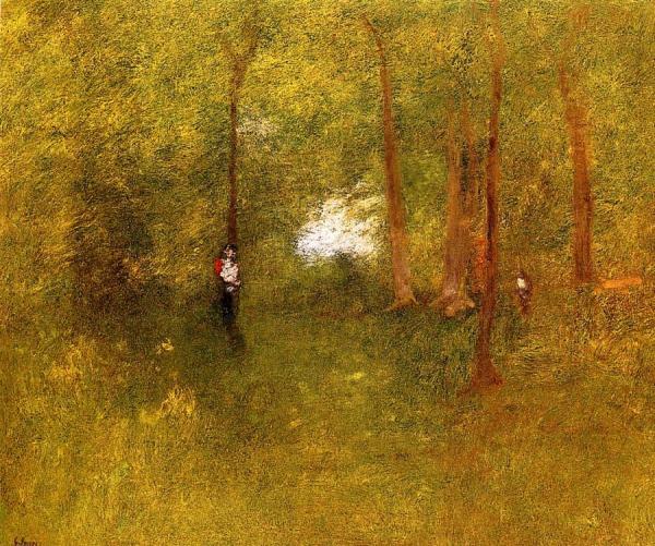 Woodland Interior by George Inness