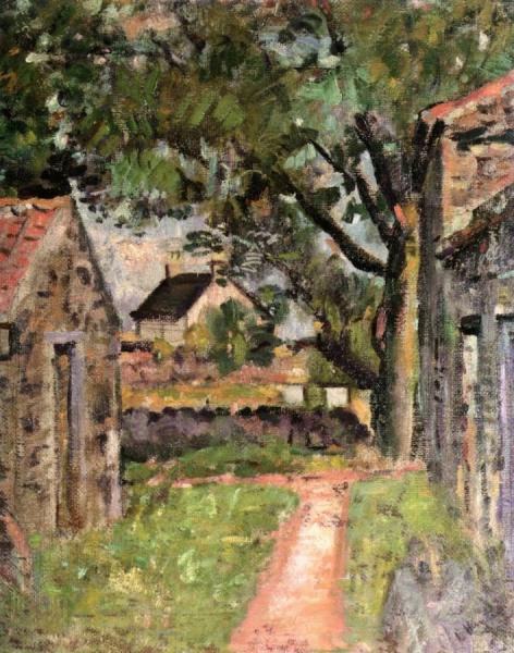 A Fife Landscape by George Leslie Hunter