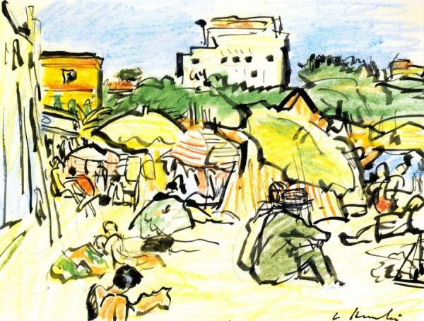 Juan-les-pains by George Leslie Hunter