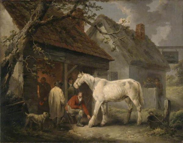 A Farrier's Shop by George Morland