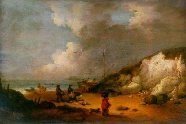 Coast Scene by George Morland